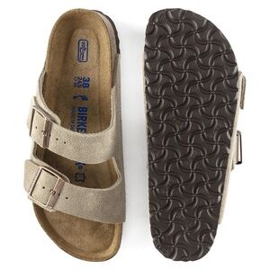 new Arizona Soft Footbed BIRKENSTOCKS in soft suede